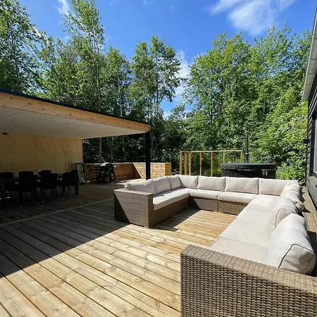 Large House Near Rorvig With Wilderness Bath *